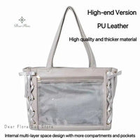 Gray Leather B