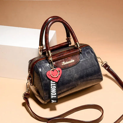 Luxury Design Handbags Shoulder Bags Top Pu Leather Women Handbag Classic Crocodile Tote Bag Female