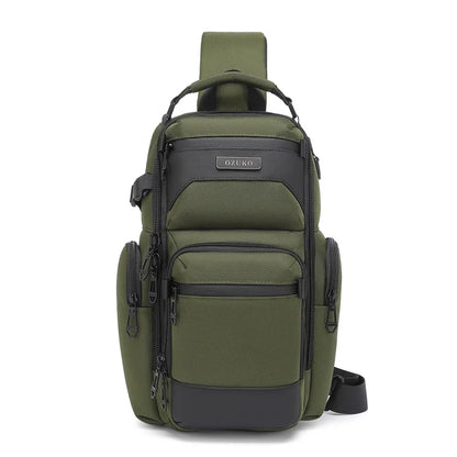 Men S Multi-Functional Lightweight Travel Hand-Held Oxford Fabric Waterproof Large-Capacity