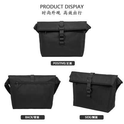 Men S Crossbody Bag Japanese Single-Shoulder Bag Men S Waterproof Travel Crossbody Bag - Waterproof