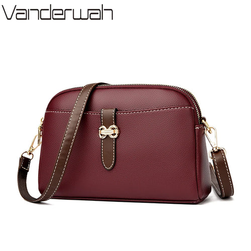 Crossbody Shoulder Bag for Women – Luxury PU Leather Designer Handbag