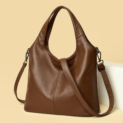 Women S Tote Bag Casual Single-Shoulder Large Capacity Commuter Underarm Bag Crossbody Bag