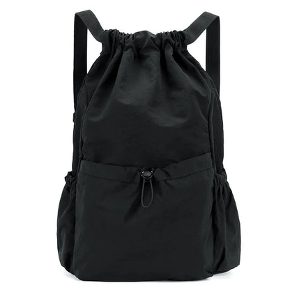 Lightweight Drawstring Backpack – Women's Sports & Travel Bag