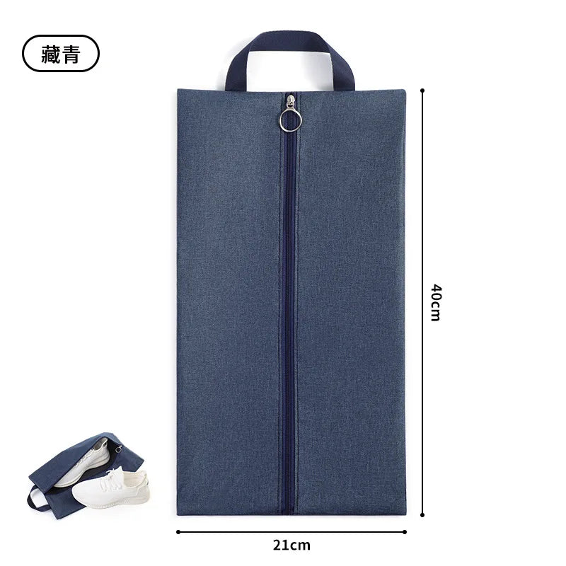 Shoe Bag Waterproof Travel Dustproof Cover Moisture-Proof Storage Zipper Men Women - Waterproof