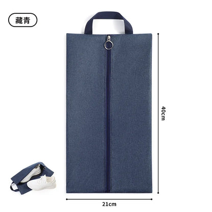 Shoe Bag Waterproof Travel Dustproof Cover Moisture-Proof Storage Zipper Men Women - Waterproof