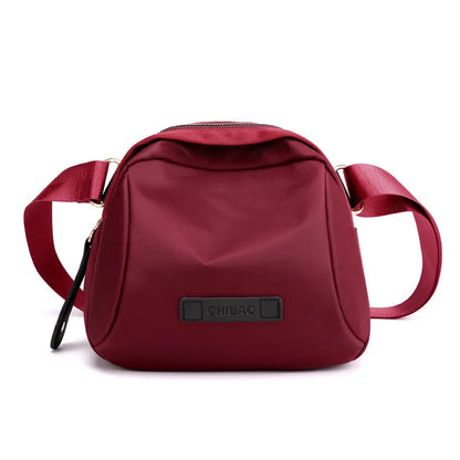Dome Crossbody Bag – Lightweight Wide Strap Shoulder Purse for Women