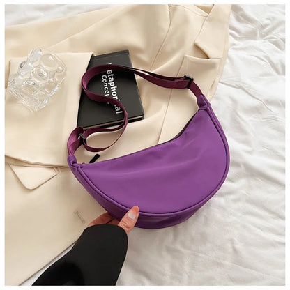 Crossbody Sling Bag for Women – Lightweight Crescent Shoulder Bag