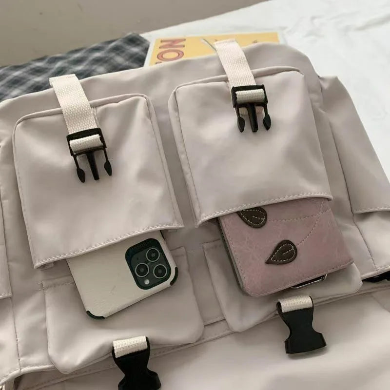 Canvas Crossbody Messenger Bag – Unisex Shoulder Bag