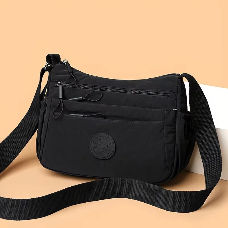 Multi-Pocket Casual Crossbody Bag for Women