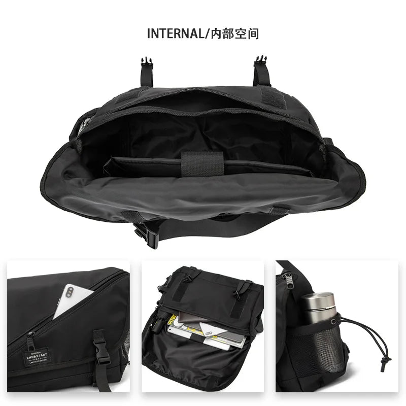 Men S Women Workwear Crossbody Bags Student Postman Computer Storage