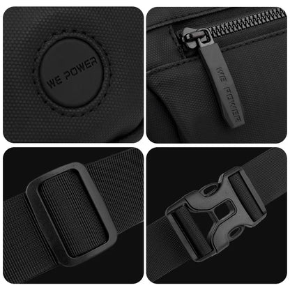 Men S Chest Bag Daily Sports Outdoor Cross-Body One-Shoulder Casual Waterproof Waist - Waterproof