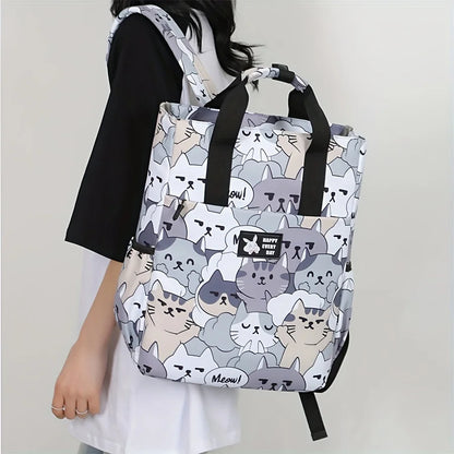 15.6" Laptop Tote Bag – Multifunctional Business & Travel Backpack