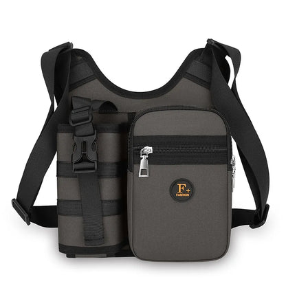 Water Bottle Storage Multifunctional Cross Body Bag Travel Large Capacity Diagonal Span Single