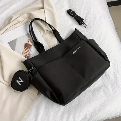 Large Capacity Nylon Tote Bag – Women's Crossbody Shoulder Bag