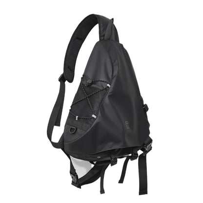 Oxford Cloth Men S Single-Shoulder Bag Casual Fashionable Large-Capacity Chest Bag Men - Waterproof