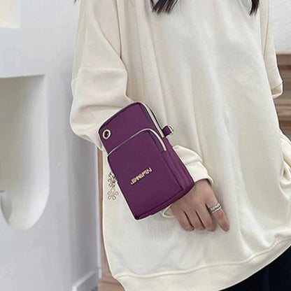 Mobile Phone Bag Women S Crossbody Mini Bag Mom Mommy Coin Bag Neck Hanging Running Cover