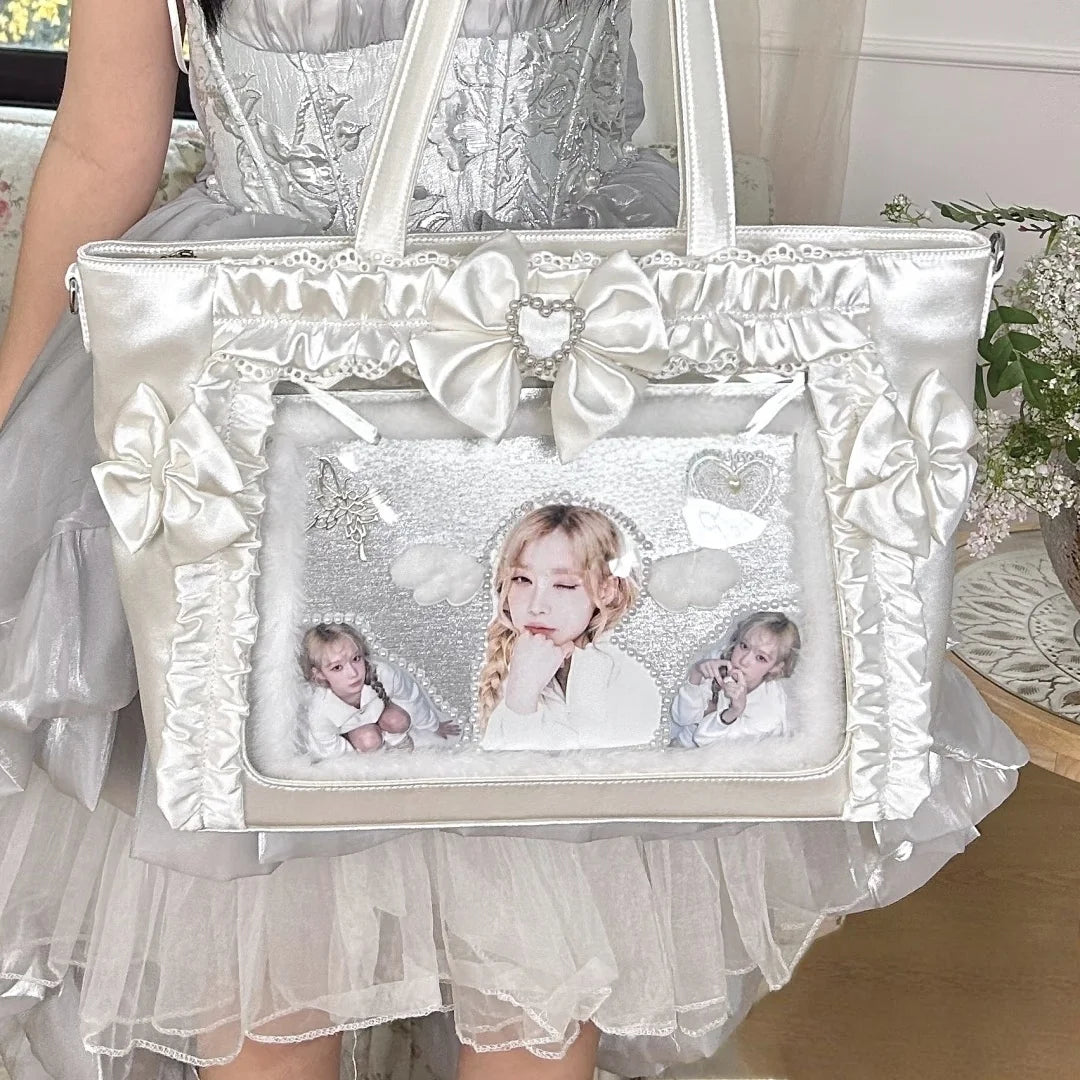 Ita Bag Transparent Window Tote for Anime & Lolita Fans