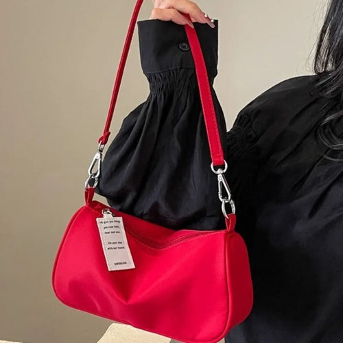 Crossbody Shoulder Bag – Minimalist Underarm Purse with Adjustable Strap