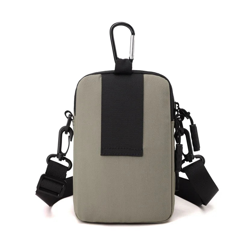 Unisble-Use Water-Resistant Waist Bag Multi-Functional Commuting Mobile Phone Storage