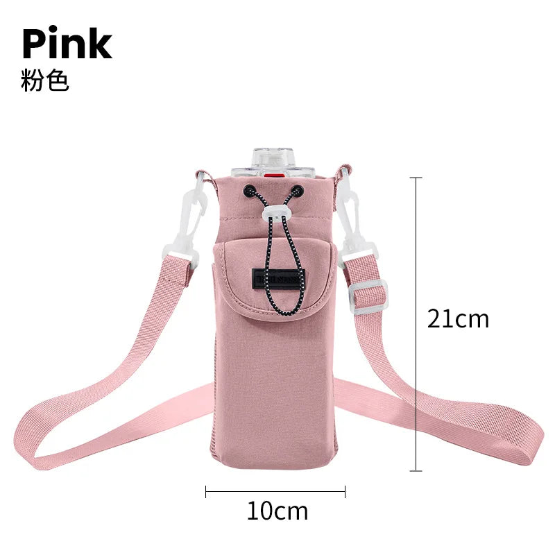 Water Cup Set Travel Portable Change Key Mobile Phone Slant Cross Bag Cycling Fitness Strap Mouth