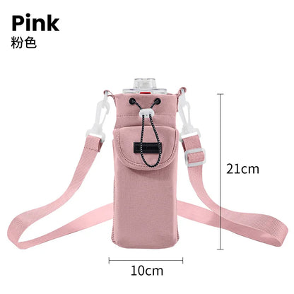Water Cup Set Travel Portable Change Key Mobile Phone Slant Cross Bag Cycling Fitness Strap Mouth