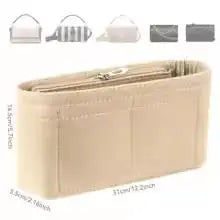 Homefish Felt Insert Bag Organizer Makeup Organizers
