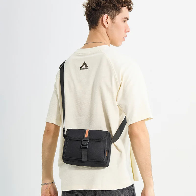 Leisure Sports Chest Bag Multi-Function Cross-Body Large Capacity Waterproof All-Match Men Shoulder