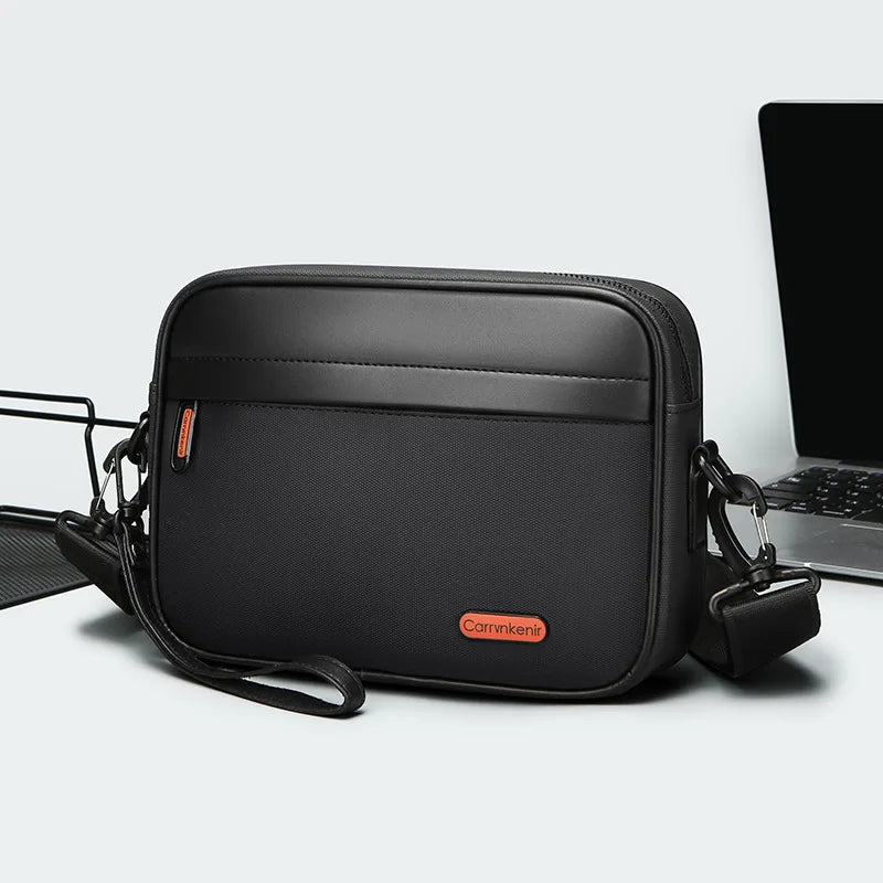 Large Capacity Crossbody Bag Men Spring Simple Casual Business Outdoor Travel Portable Handheld