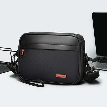 Large Capacity Crossbody Bag Men Spring Simple Casual Business Outdoor Travel Portable Handheld