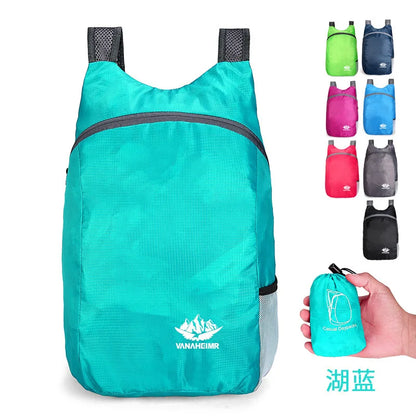 Ultra-Light Portable Travel Waterproof Folding Storage Backpack - Waterproof