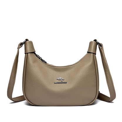 Women's Luxury Soft PU Leather Crossbody Shoulder Bag