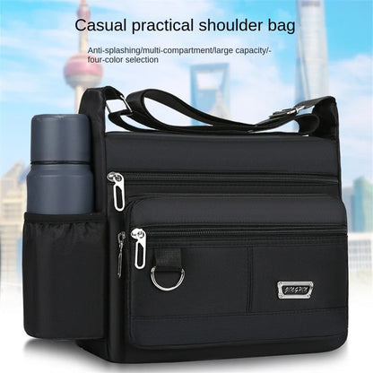 Large Capacity Tools Storage Bag Men S Casual Multifunctional Crossbody Bags Classic Men Shoulder