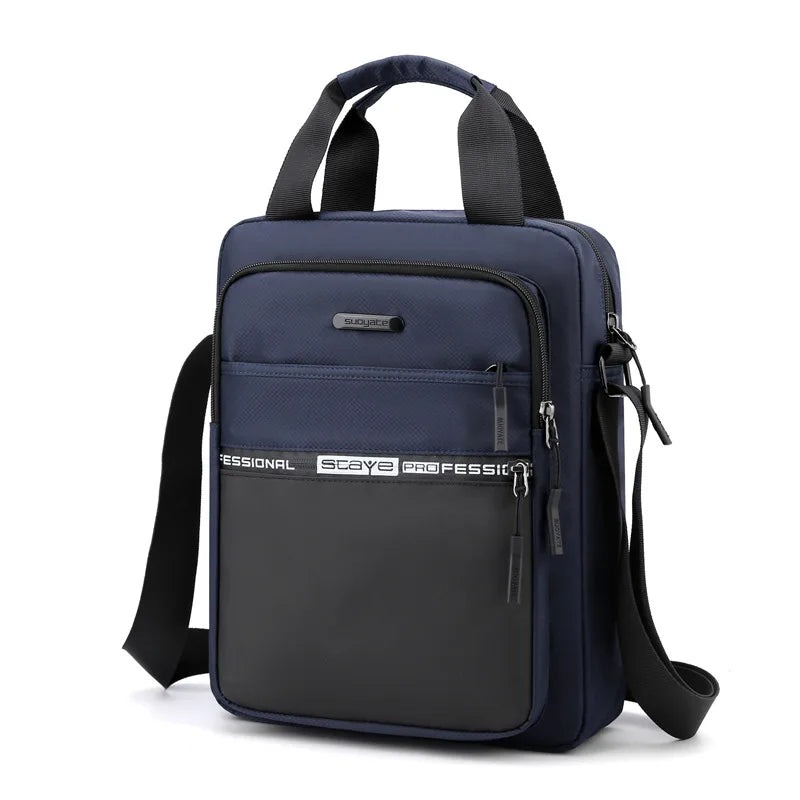 Simple Fashionable Men S Large-Capacity Crossbody Casual Water-Resistant Sailor Shoulder Bag