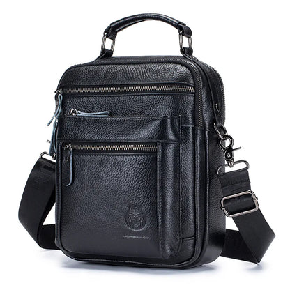 Cowhide Single-Shoulder Retro Genuine Leather Crossbody Bag