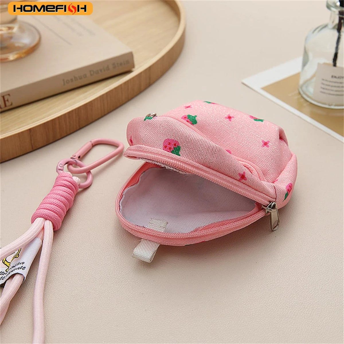 Homefish Women S Bag Pendants Lipstick Earphones Mini Storage Trendy Versatile Accessories