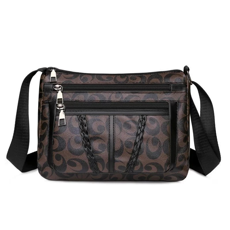 Multi-Pocket Crossbody Bag – Spacious Shoulder Bag for Women