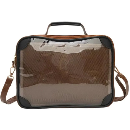 Transparent Ita Crossbody Bag – Y2K Cute DIY Display Shoulder Bag