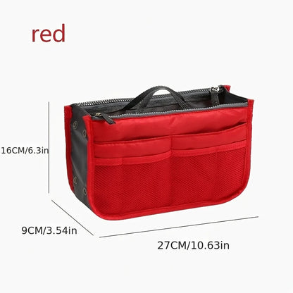 Purse Organizer Insert – Multi-Pocket Handbag Inner Bag