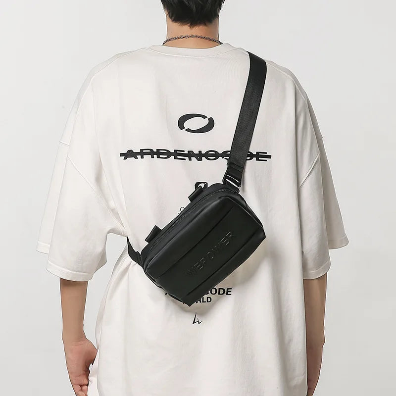 Couple S Chest Bag Outdoor Multi-Functional Single-Shoulder Phone Storage Waterproof Large-Capacity