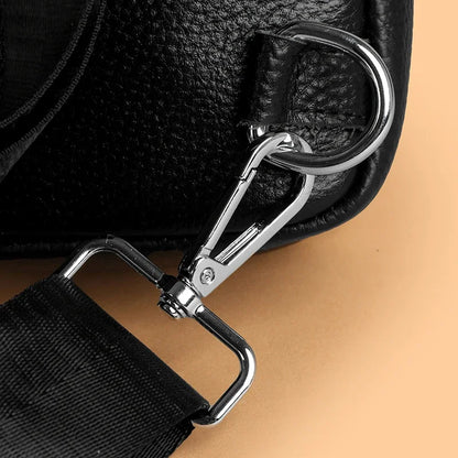Luxury Genuine Leather Women S Chest Pack Shoulder Bag Messenger Sling Brand Leisure Travel Bags