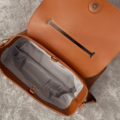 Suede Leather Women S Shoulder Bag Magnetic Button Messenger Large Capacity Work Outing Velvet Tote