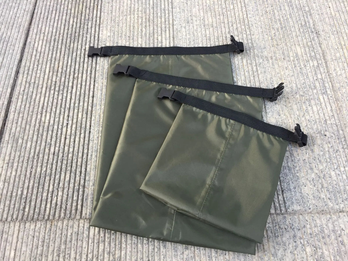 Homefish 3pcs Set 30d Nylon Lightweight Dry Sack Waterproof Storage Bags 1 5l 2 3 Drifting Swimming