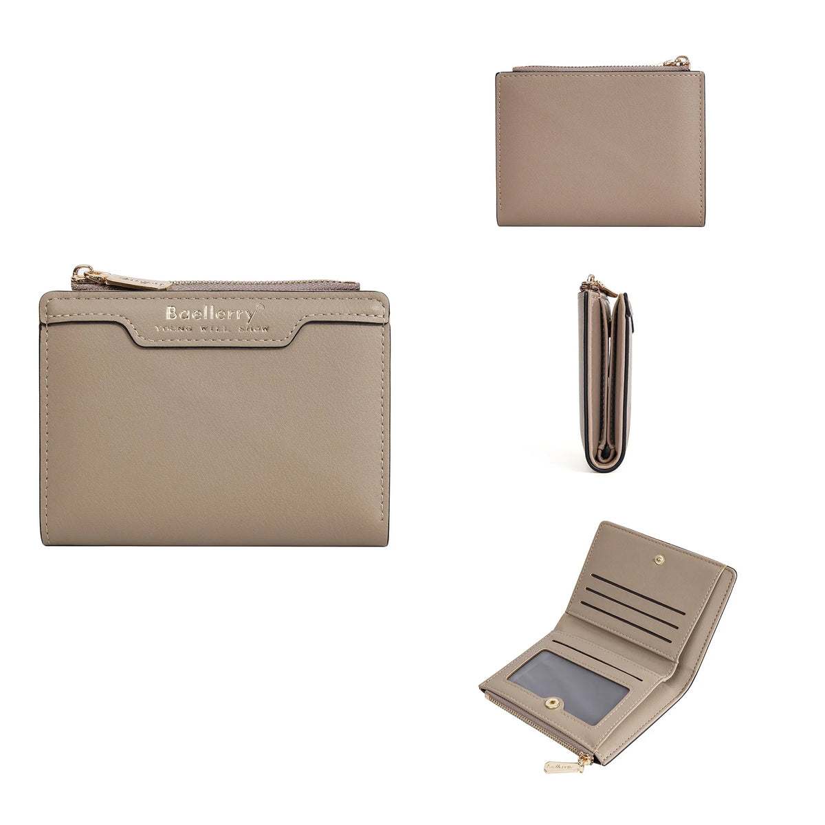 Ladies Short Wallet Fashionable Versatile Multiple Slots