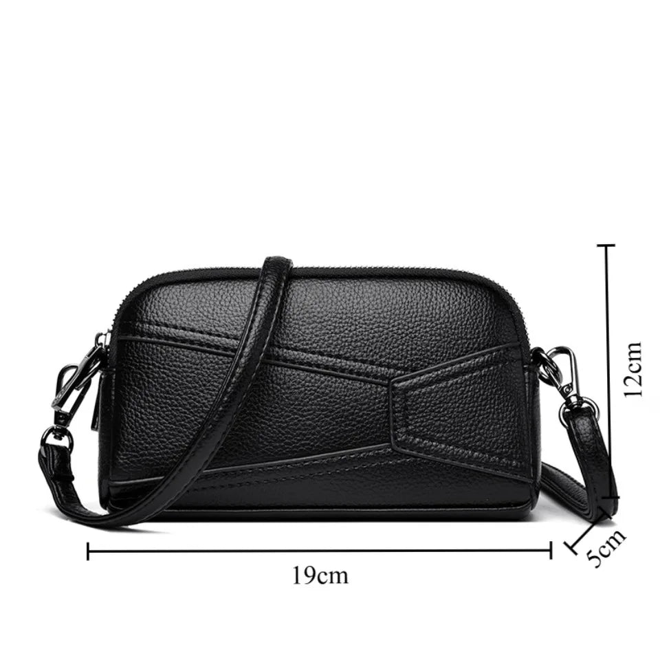 Mini Crossbody Bag for Women – Designer Leather Phone Shoulder Bag