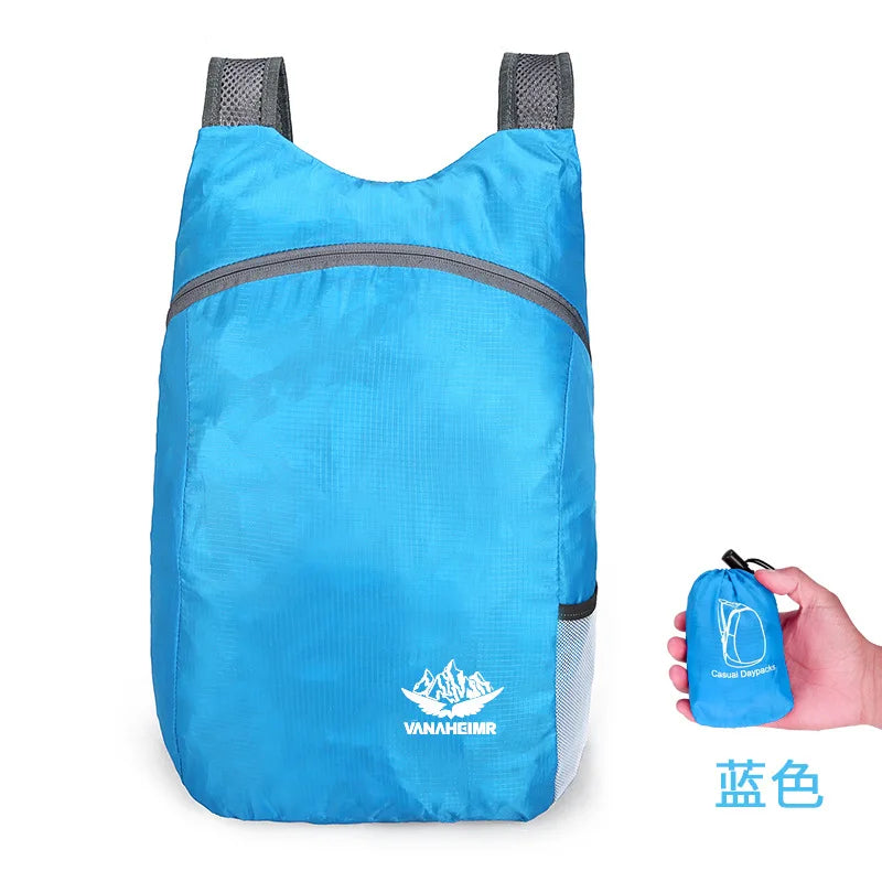 Ultra-Light Portable Travel Waterproof Folding Storage Backpack - Waterproof