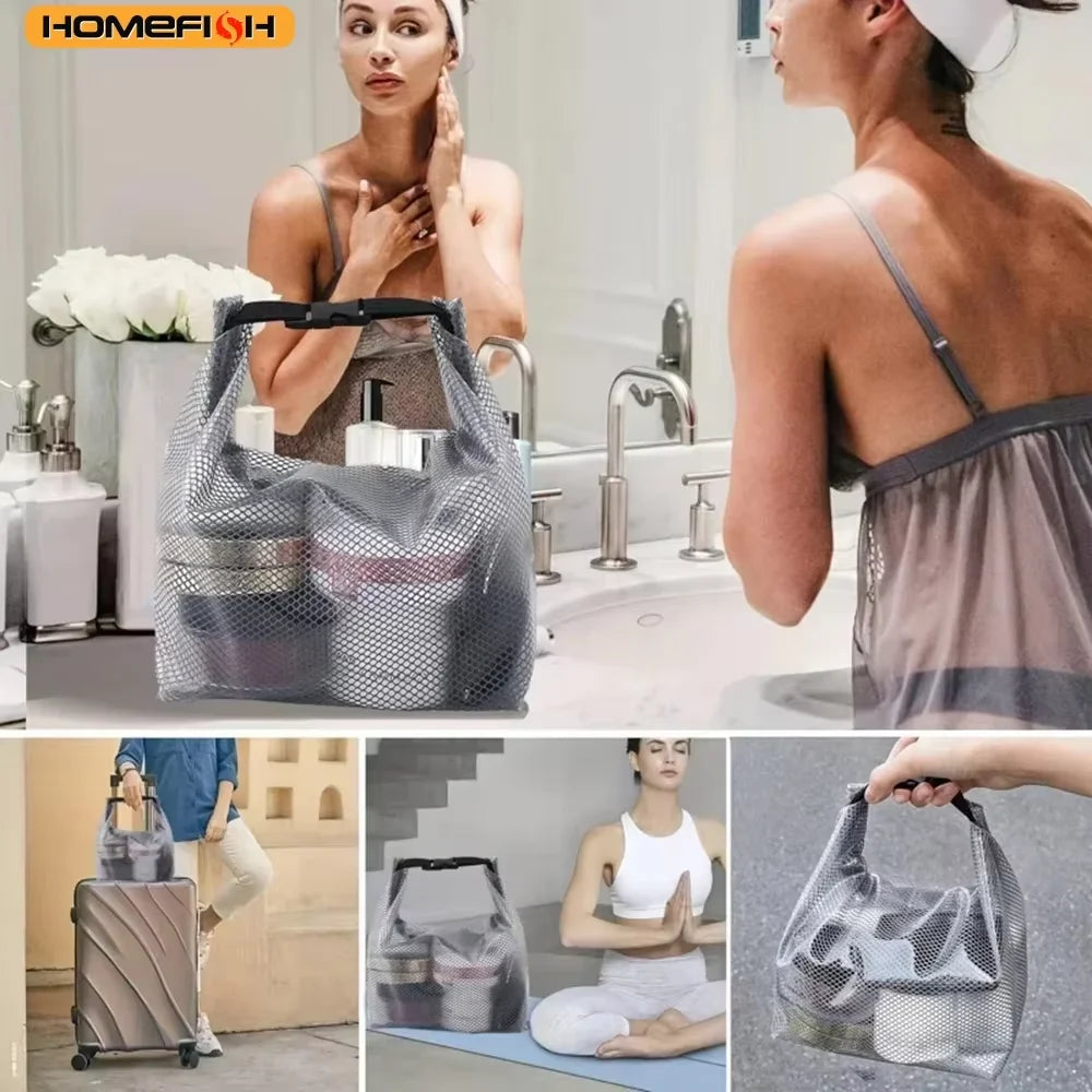 Homefish Portable Waterproof Eva Bag Multi-Purpose Travel Pouch Beach Vacation - Waterproof