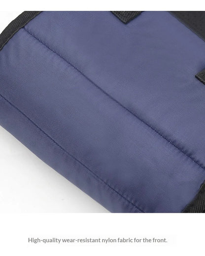 Homefish Portable Airplane Foot Hammock Adjustable Travel Flight Carry Office Under Desk Rest Black