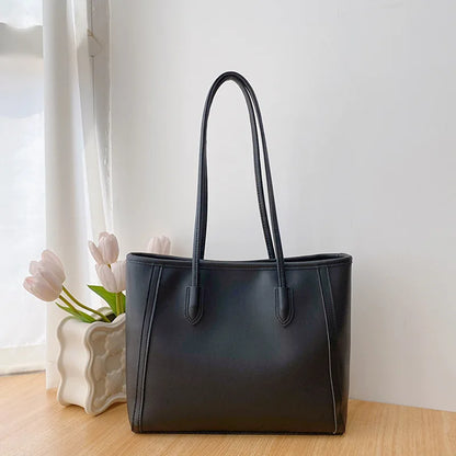 Vintage Tote Bag – Modern Spacious Shoulder Handbag for Women