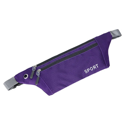 Ultra-Thin Multi-Functional Running Waist Bag Men S Sports Outdoor Close-Fitting Invisible