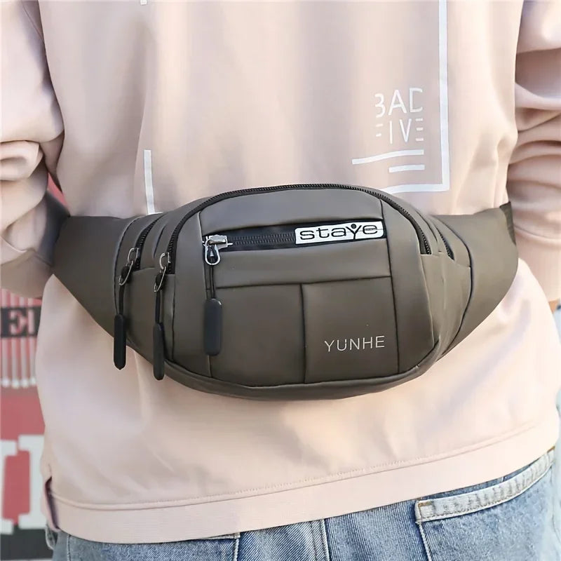 Men's Multi-Pocket Fanny Pack Waist Bag